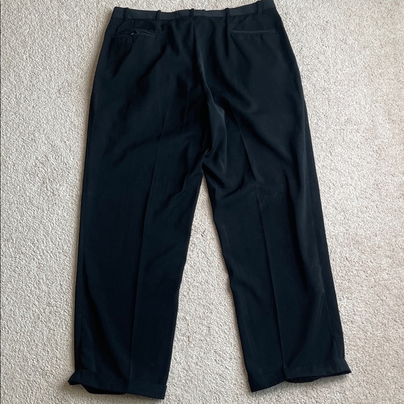 Sophisticated Men's Black Dress Pants (Size: 42/34) - Picture 4 of 4